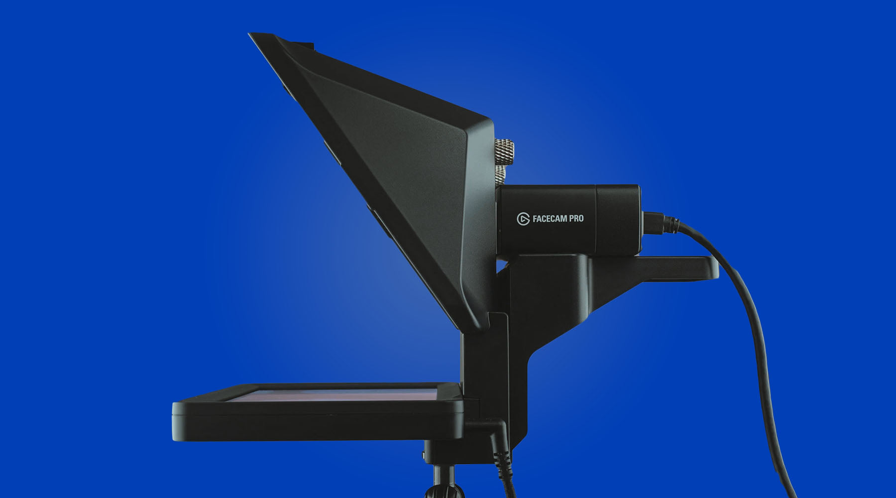 Elgato Prompter — Set up with Webcam, action cam, camcorder or all